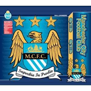  Manchester City Crest  Wallbangers , 25x23