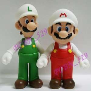  Super Mario Fire Luigi& Fire Mario Set Toys & Games