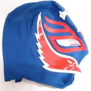   WWE Blue/Red/White Rey Mysterio Kids Wrestling Mask 