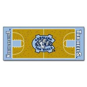   TARHEELS   BASKETBALL MAT COURT RUNNER (30x72) Furniture & Decor