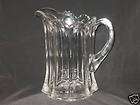 Unmarked Heisey Clear Glass Pitcher Peerless