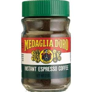 Medaglia DOro Instant Espresso Coffee, 2 oz  Grocery 