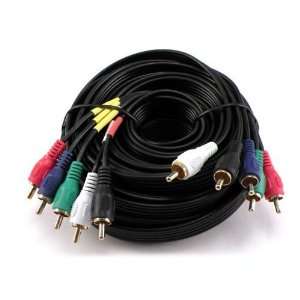  25 Feet 25 Ft 5 RCA Component Video/Audio Cable For HDTV 