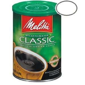  Melitta Classic Decaffeinated Ground Coffee, 10.5 oz Cans 