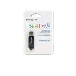  Memorex® MEM 98179 MINI TRAVELDRIVE USB FLASH DRIVE, 8GB 