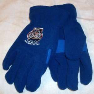  2012 NHL Winter Classic Logo Fleece Gloves By Reebok Size Mens 