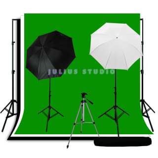 Julius Studio Photography Lighting Light Kit Photo Light w/ Camera 