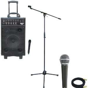   Microphone   PMKS2 Tripod Microphone Stand w/Boom   PPMCL30 30ft