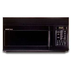   Microwave Oven in Black (Sharp R1600) (MICOVEN R1600) Electronics