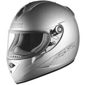  Shark RSR 2 Furtif Solid Helmet   Small/Silver Automotive