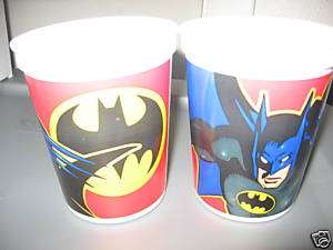 BATMAN 17oz Plastic Cups Set of 2   Party Supplies NEW  