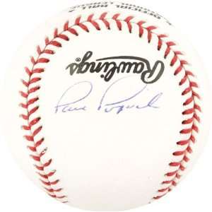 Paul Popovich Autographed Baseball  Details National League Baseball