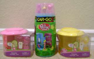POLLY POCKET ADORABLE STORABLE TOO & CAR GO *NEW*  
