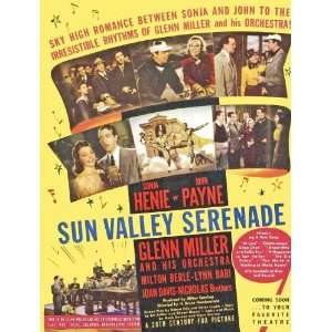  Sun Valley Serenade Movie Poster (27 x 40 Inches   69cm x 