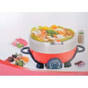 Mini Multi Cooker Shabu Shabu, Steamboat and Grill With Non Stick 