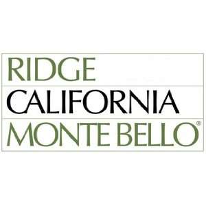  Ridge Vineyards Monte Bello 1988