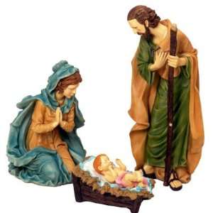  Holy Family Statue Multi Color Set Of 3