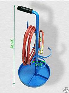 GOSS Propane Torch Tank Double Stand w/ Propane Hose  