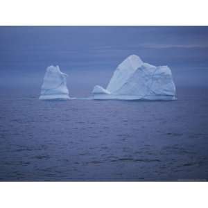  Icebergs Near the Coast of Newfoundland Photographic 