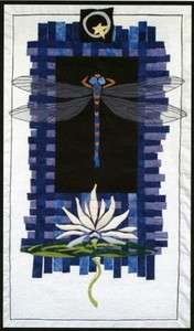 Dragonfly Lotus BBD Creations Applique Quilt Pattern  