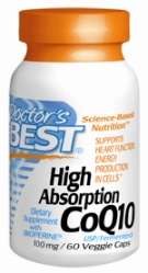 High Absorption CoQ10 contains pure, vegetarian source Coenzyme Q10 in 