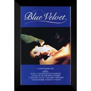  Blue Velvet 27x40 FRAMED Movie Poster   Style B   1986 