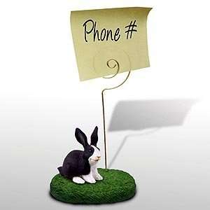  Rabbit Note Holder (Black & White)