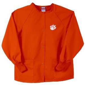   Clemson Tigers NCAA Nursing Jacket   Orange