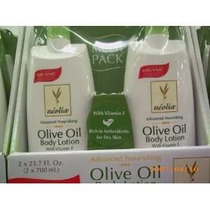  Neolia Olive Oil Body Lotion with Vitamin E (2 Bottles/23 