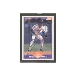  1989 Score Regular #315 Wally Backman, New York Mets Baseball 