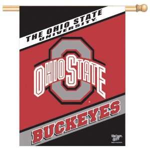  Ohio State Buckeyes Vertical Flag 27x37 Banner Sports 