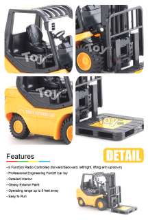 RC Mini Engineering Forklift Remote Control Truck car  