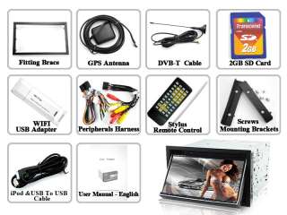 manufacturer specifications primary function 2 din car dvd player with