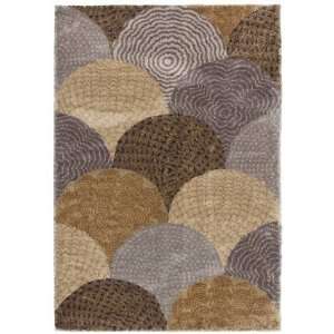  Orian Wild Weave Oystershell 1603 Pewter 3 11 x 5 5 Area Rug 