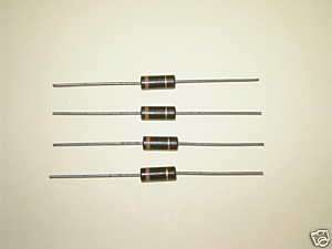 9K or 3900 Ohm 1 Watt Carbon Composition Resistors  
