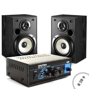 com Mini Stereo 2x15W Power Amplifier with Speaker, Headphone and PA 