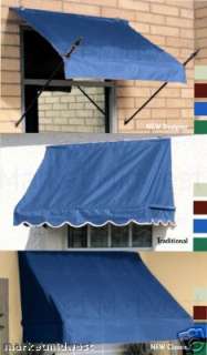 Awning for Window & Door 4,6,8 Awnings Pacific Blue  