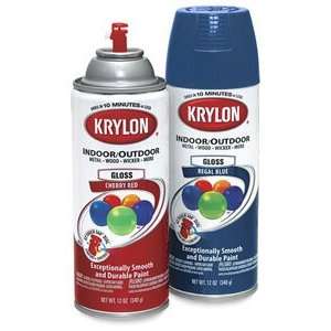  Krylon Spray Paints   Sweet Cream, 12 oz Arts, Crafts 