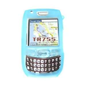  PCMICROSTORE Brand Palm Treo 755P Premium Blue Silicone 
