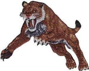 Patch Animals Dinosaurs Saber Toothed Tiger 4011  
