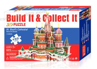 Puzzle 3D ST. BASILS CATHEDRAL ( Russia ) 1130608  