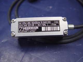 Heidenhain Magnetic Modular Encoder Scanning Head AK ERM 280 348201 05 