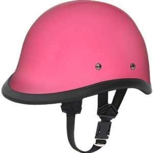   Novelty Harley Cruiser Motorcycle Helmet   Hi Gloss Pink / Small