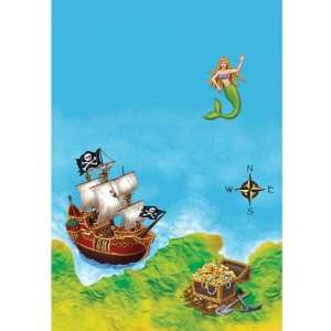  Pirate Theme Birthday Party Table Cover Toys & Games