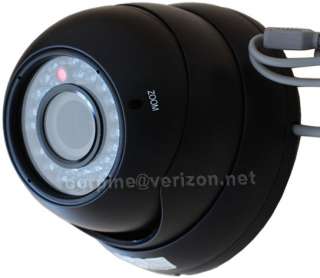 Audio Dome Security Camera Outdoor Day Night Vision Varifocal SONY CCD 