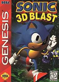 Sonic 3D Blast Sega Genesis, 1996 010086018448  