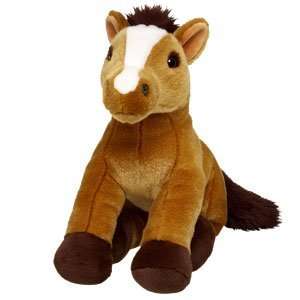   Bear Workshop 15 in. Brown Pony Plush Stuffed Animal Toys & Games