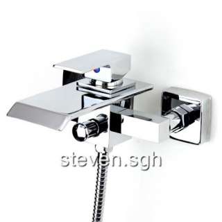 Modern Design Waterfall Bathtub Faucet Shower Faucet Set 8074  