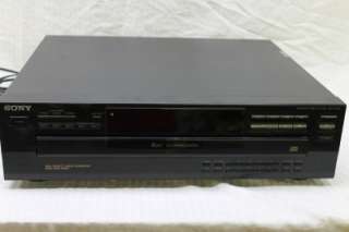 Sony CDP C365 5 Disc Compact Disc CD Changer Player 875195001718 