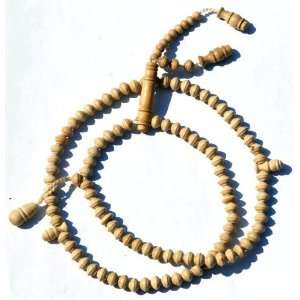   Citrus Wood Prayer Beads with Counters   Dhikr Beads 